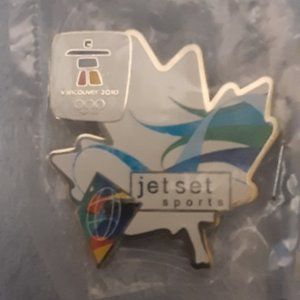 Vancouver 2010 Winter Olympics Maple Leaf Sponsor Pin